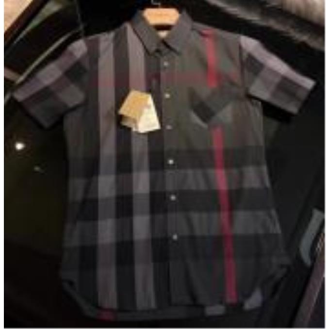 ÁO NAM BURBERRY Check Stretch Shirt