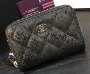BÓP NỮ CHANEL Wallet Caviar leather
