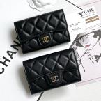 BÓP NỮ CHANEL Card Holder Lambskin Leather