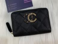 BÓP NỮ CHANEL WALLET ZIPPER