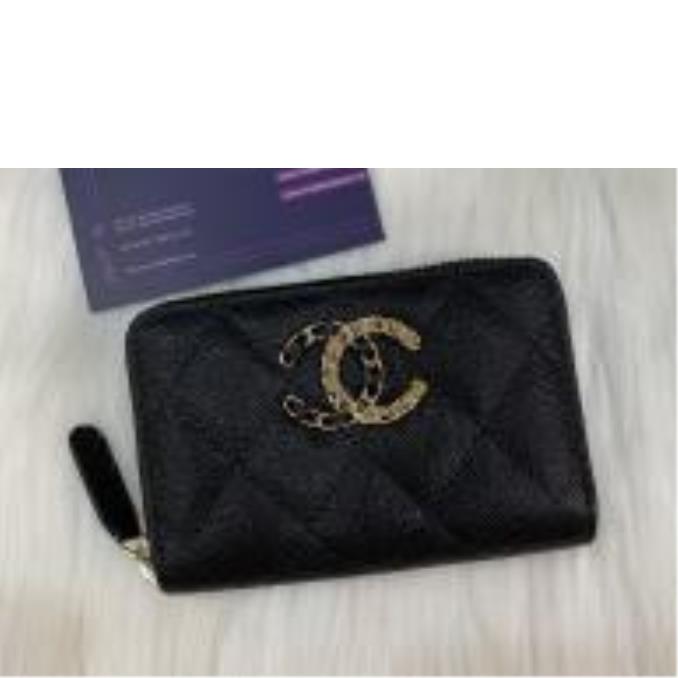 BÓP NỮ CHANEL WALLET ZIPPER