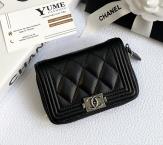 BÓP NỮ CHANEL Card Holder Lambskin