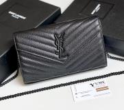 TÚI XÁCH YSL YSL V LINE CAVIAR LEATHER