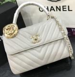 TÚI XÁCH CHANEL FLAP BAG WITH TOP HANDLE