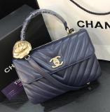 TÚI XÁCH CHANEL FLAP BAG WITH TOP HANDLE 