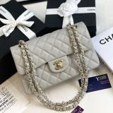 TÚI XÁCH CHANEL Classic 23 caviar khoá vàng bóng