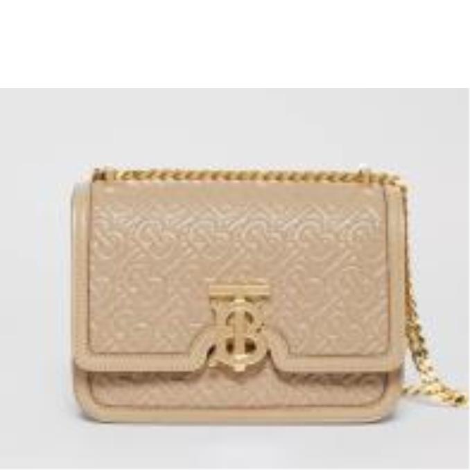 TÚI XÁCH BURBERRY Small Quilted Monogram Lambskin TB Bag