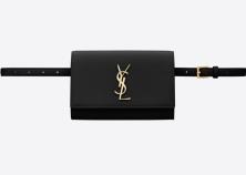 TÚI XÁCH YSL KATE BELT BAG IN GRAIN DE POUDRE SAINT LAURENT