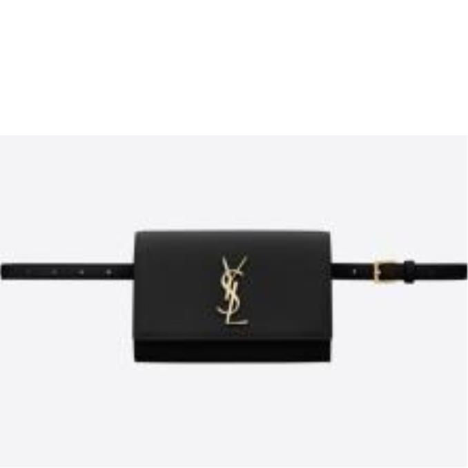 TÚI XÁCH YSL KATE BELT BAG IN GRAIN DE POUDRE SAINT LAURENT