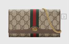 TÚI XÁCH GUCCI Ophidia GG chain wallet