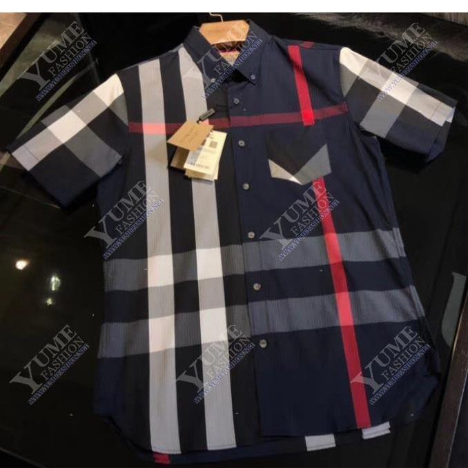 ÁO NAM BURBERRY&nbsp;Check Stretch Shirt