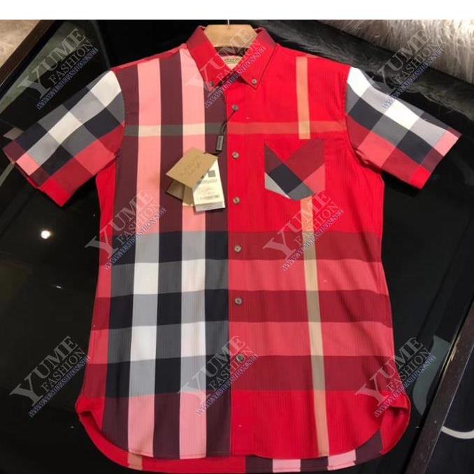 ÁO NAM BURBERRY&nbsp;Check Stretch Shirt