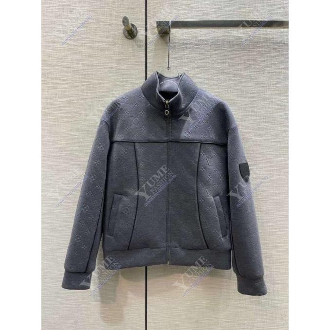 ÁO NỮ LV Reversible Monogram Jacquard Hooded