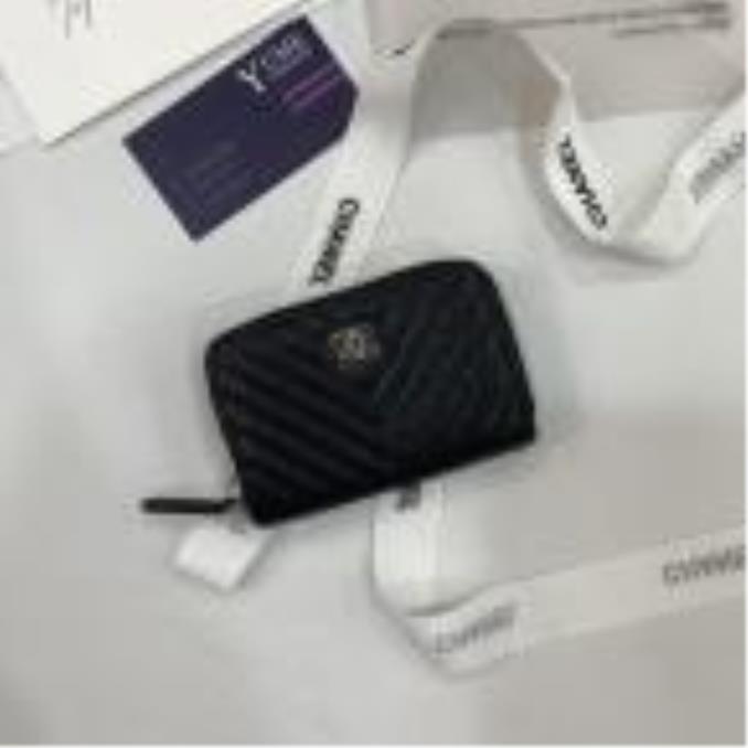 BÓP NỮ CHANEL Wallet Caviar leather