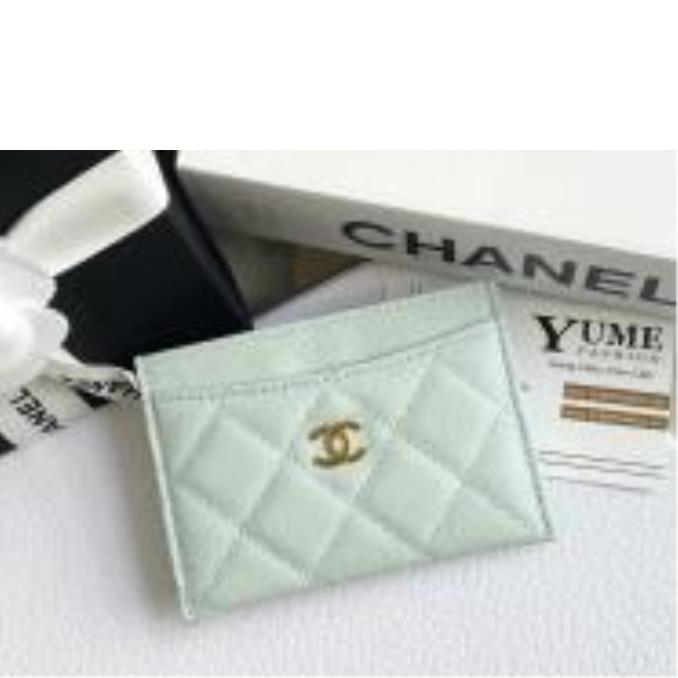 BÓP NỮ CHANEL Card Holder Caviar