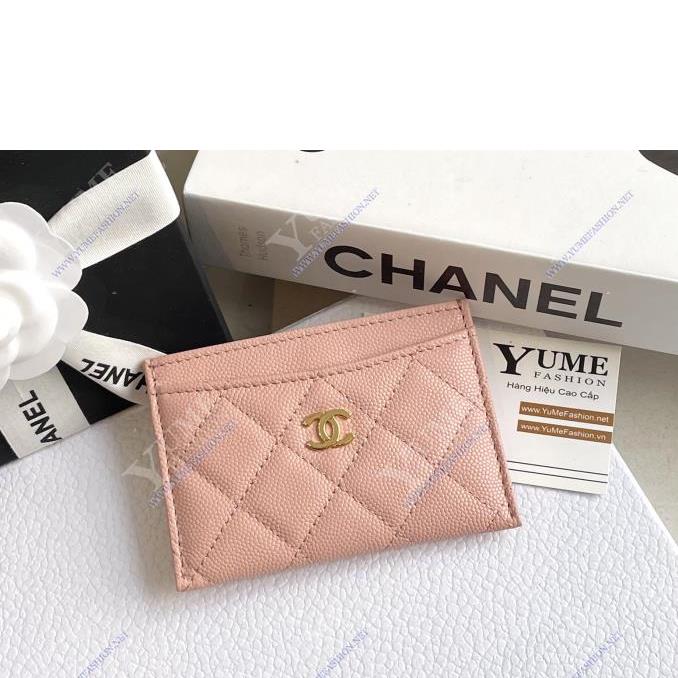 BÓP NỮ CHANEL&nbsp;Card holder Caviar