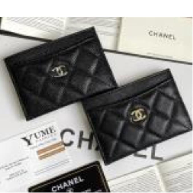 BÓP NỮ CHANEL Wallet Caviar leather