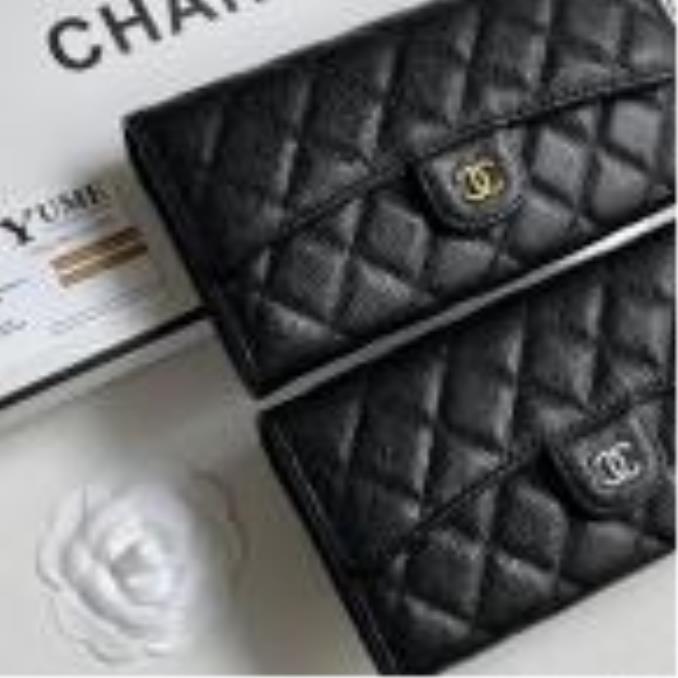 BÓP NỮ CHANEL Wallet Caviar Leather