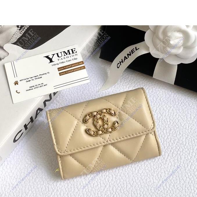 BÓP NỮ CHANEL Card Holder Lambskin