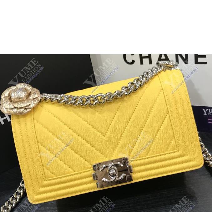 TÚI XÁCH CHANEL&nbsp;Boy 25 Caviar 