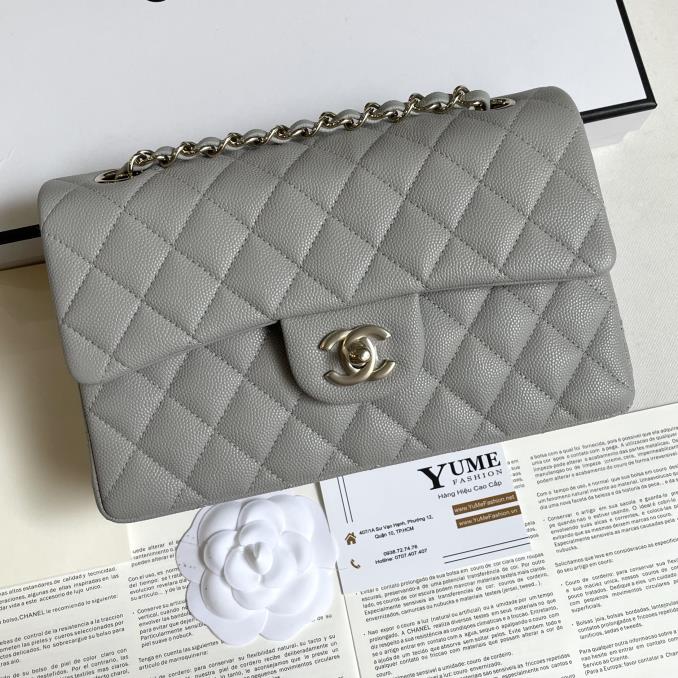 TÚI XÁCH CHANEL&nbsp;Classic 23 caviar khoá vàng bóng