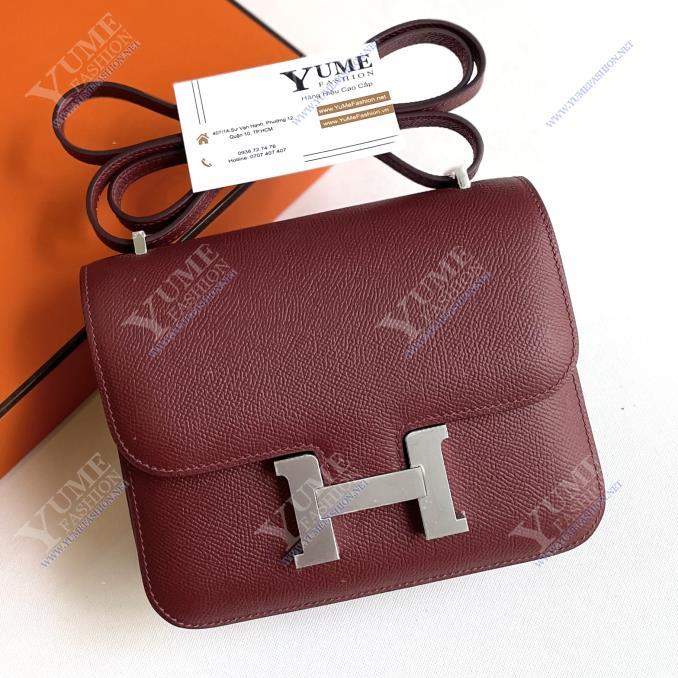 TÚI XÁCH HERMES&nbsp;Constance 18cm Epsom