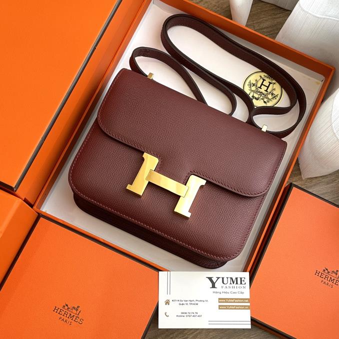 TÚI XÁCH HERMES&nbsp;Constance 18cm Epsom