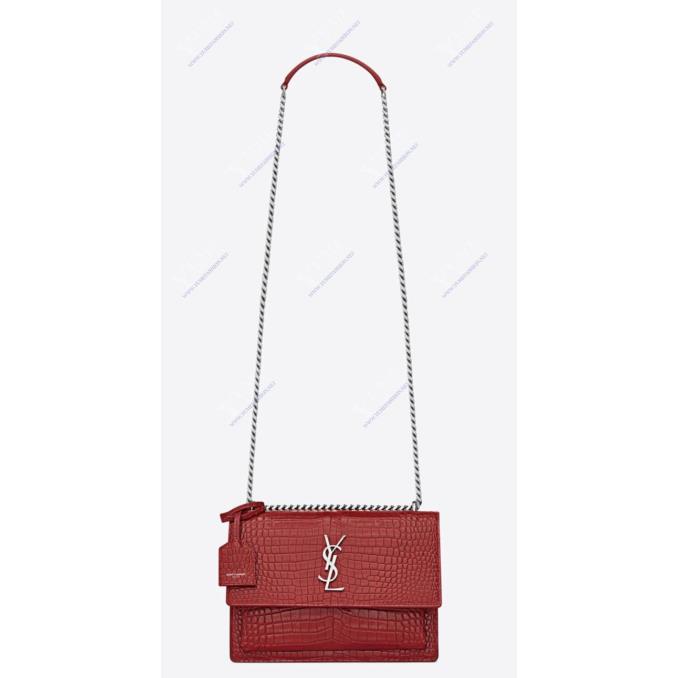 TÚI XÁCH YSL&nbsp;YSL CROC LEATHER