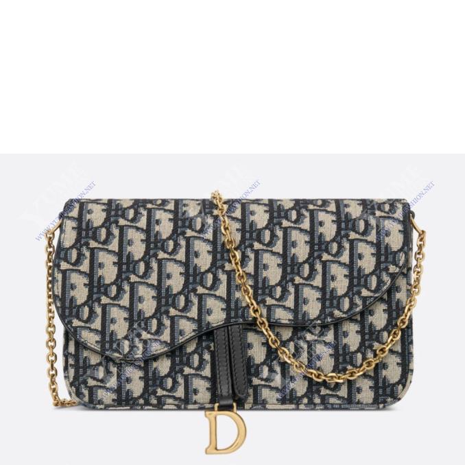 TÚI XÁCH DIOR&nbsp;Saddle Pouch with Chain