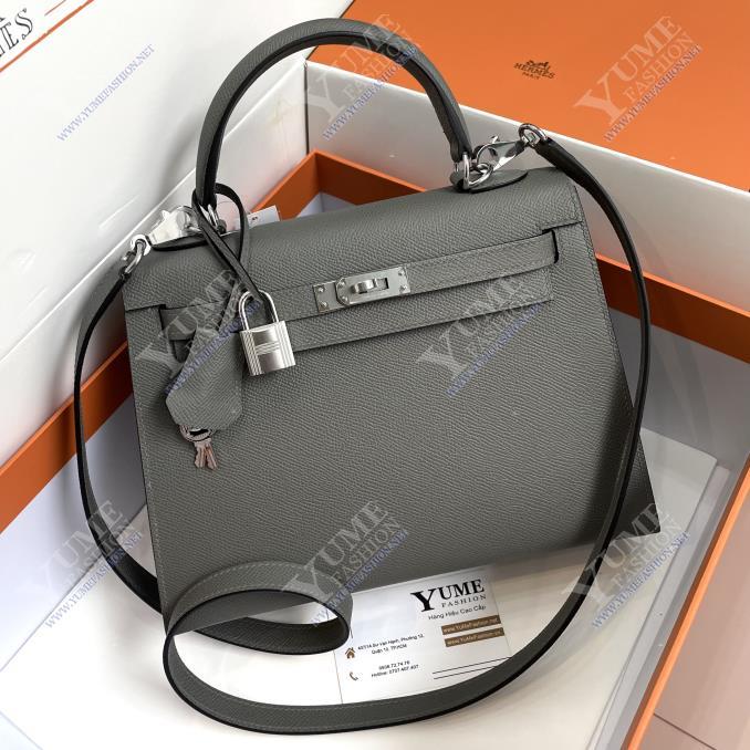 TÚI XÁCH HERMES&nbsp;KELLY 25 EPSOM - May Tay 100%
