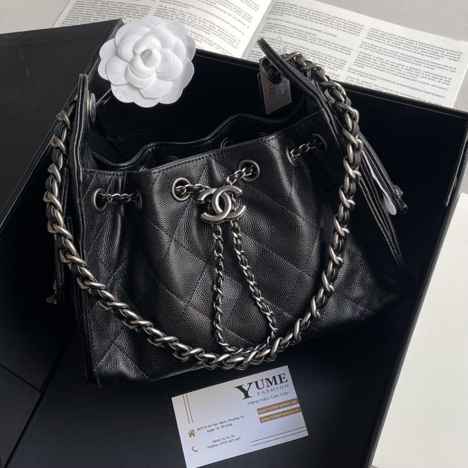 TÚI XÁCH CHANEL&nbsp;Chanel 25C Mini Caviar - Khoá b?c