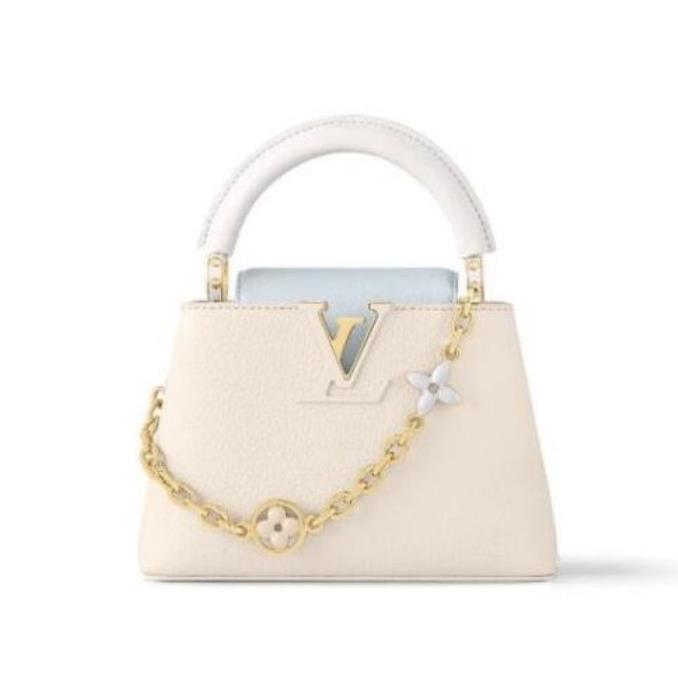 TÚI XÁCH LV&nbsp;Lv Capucines Quartz Blue